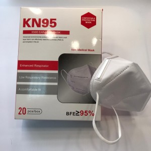 МАСКА-РЕСПИРАТОР ЗАЩИТНАЯ KN95 (5 СЛОЕВ)