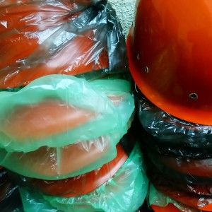 Каска с эмблемой пожарно-прикладного спорта